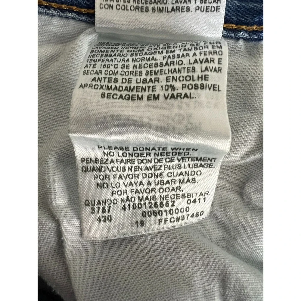 Levi's 501 40x32 (38x28) Button Fly Light Wash Fade Faded Blue Jeans Red Batwing
